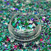 Cyber City Holographic Chunky Glitter - Multicolor Glitter